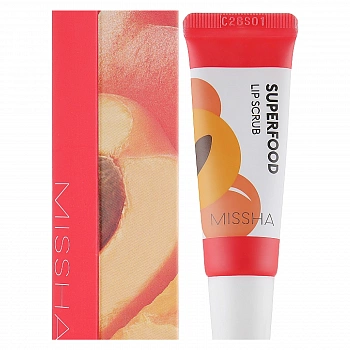 Скраб для губ с экстрактом абрикоса Super Food Apricot Lip Scrub