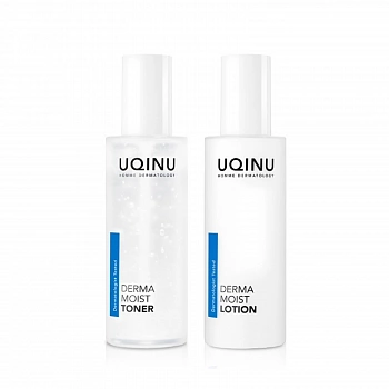 Увлажняющий тонер для мужчин + лосьон Uqinu Derma Moist Lotion & Toner