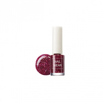 Глиттерный лак для ногтей 05 Nail Wear Glitter 05