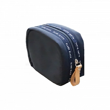 Косметичка из твила с логотипом размер S (Темно-синий) Twill Logo Pouch S (Navy)
