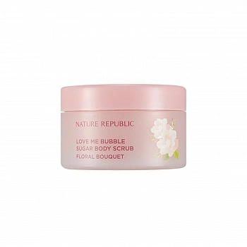 Сахарный скраб для тела Love Me Bubble Sugar Bode Scrub Floral  Bouquet