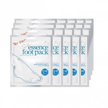 Увлажняющая маска для ног в форме носочков 20 шт. Dry Essence Foot Pack 20 pcs