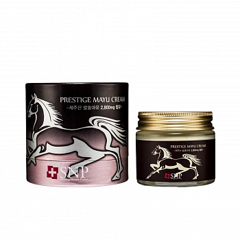 Крем для лица с лошадиным жиром Prestige Mayu Cream