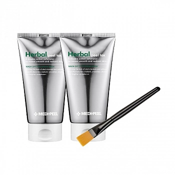 Очищающая пилинг-маска с эффектом детокса 2 шт. + Подарок Herbal Peel Tox 2 pcs + Gift